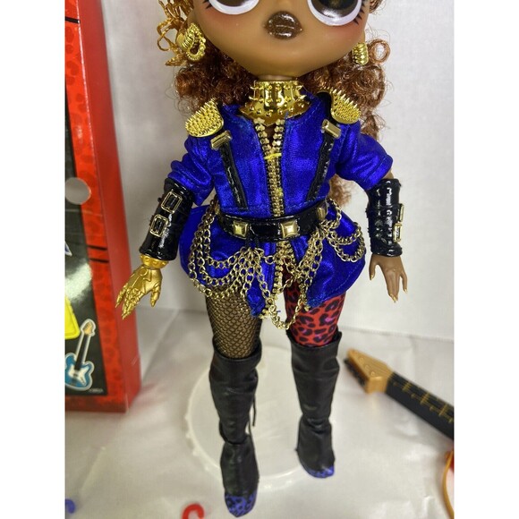 LOL Surprise OMG Remix Rock Band Ferocious Doll Guitar Outfit Accessories MGA - Picture 3 of 16